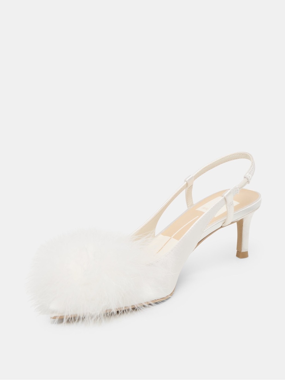 Dolce Vita White Kamy Heels NWT - Picture 4 of 13
